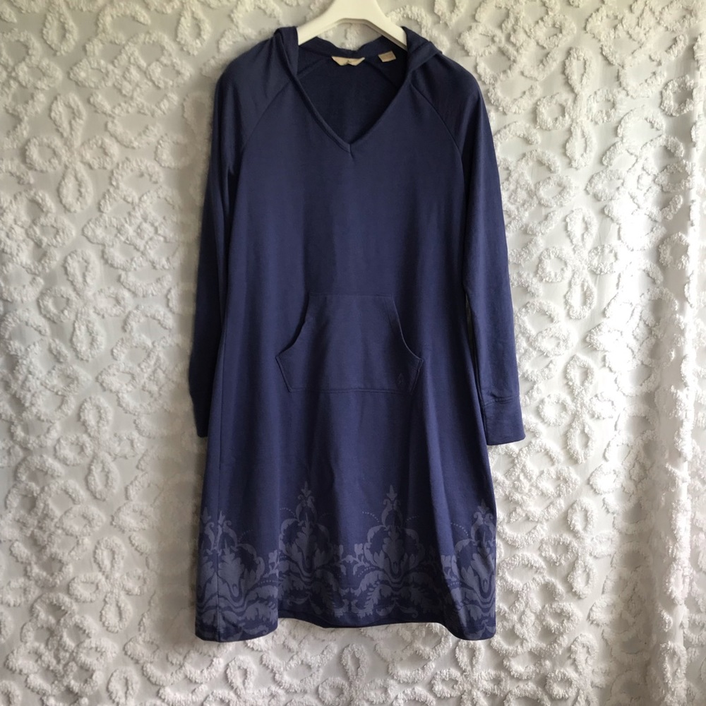 🌻Ascend Blue Hoodie Dress perfect condition size L